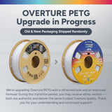 Overture Rock PETG 3D Printer Filament 1.75mm - Overture 3D