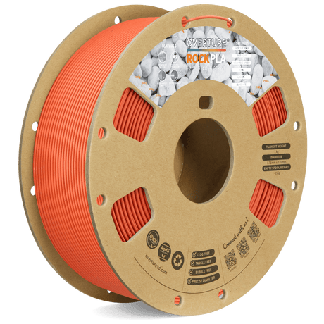 Overture Rock PLA 3D Printer Filament 1.75mm - Overture 3D