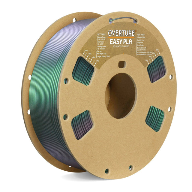 Overture Shimmer PLA 3D Printer Filament 1.75mm - Overture 3D