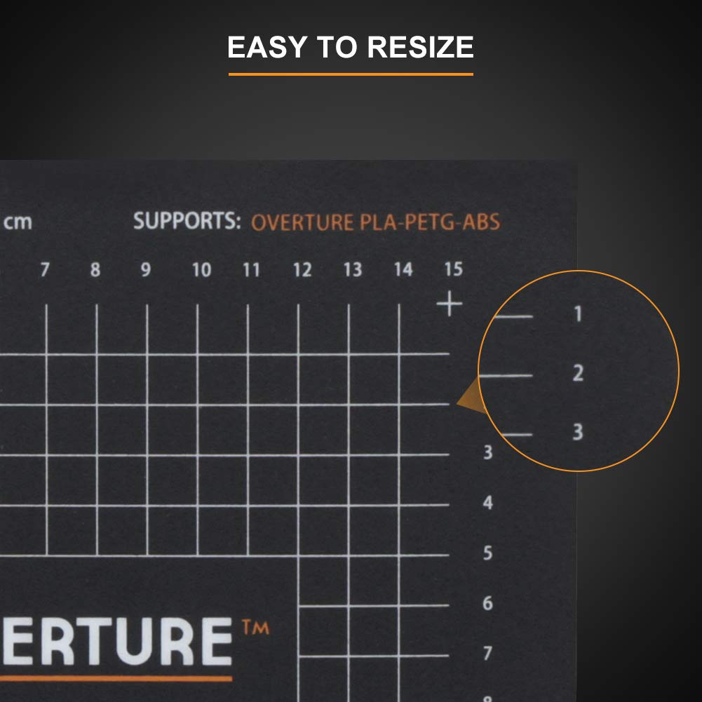 Overture 3D Printer Build Surface - Overture 3D