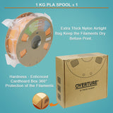 Overture Cream PLA Filament 1.75mm - Overture 3D