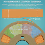 Overture Cream PLA Filament 1.75mm - Overture 3D