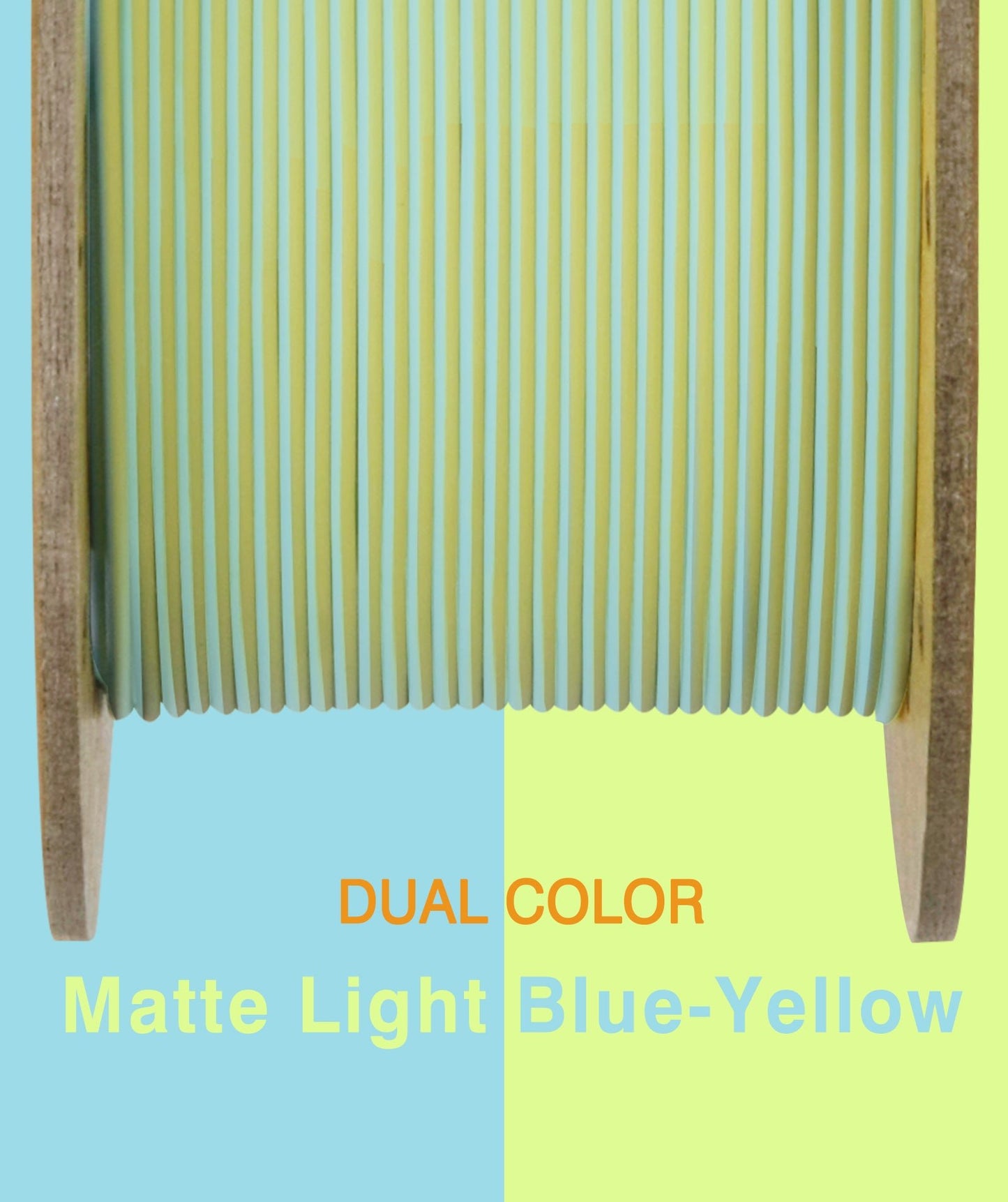Overture Matte PLA Dual Colors 3D Printer Filament 1.75mm - Overture 3D