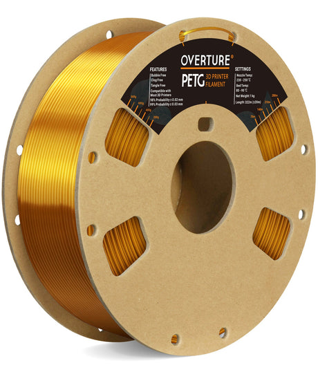 Overture PETG 3D Printer Filament 1.75mm - Overture 3D