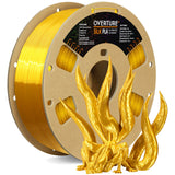 Overture Silk PLA 3D Printer Filament 1.75mm - Overture 3D