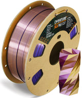 Overture Silk PLA Filament Dual Colors 1.75mm - Overture 3D