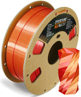 Overture Silk PLA Filament Dual Colors 1.75mm - Overture 3D