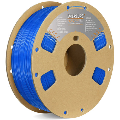 Overture TPU High Speed 3D Printer Filament 1.75mm - Overture 3D